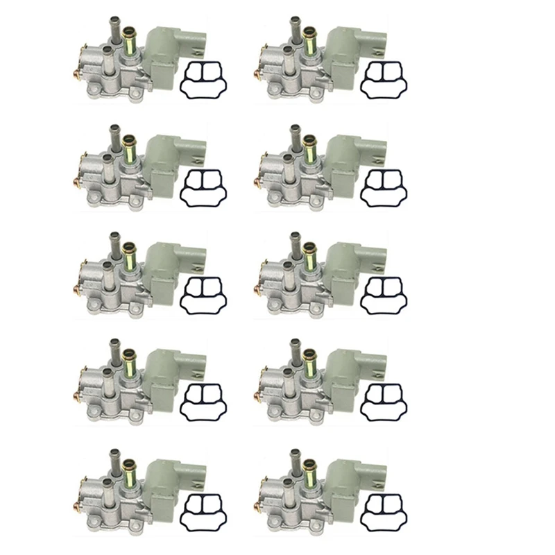 10X клапан управления холостым воздухом IACV 22270-15010, подходит для Toyota Corolla Celica 1995-1997, автомобильные аксессуары
10X клапан управления холостым воздухом IACV 22270-15010, подходит для Toyota Corolla Celica 1995-1997, автомобильные аксессуары
