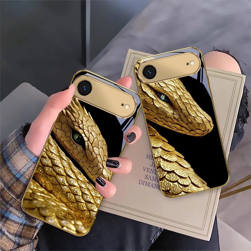 golden dragon scales For IPhone 17 Pro 17ProMax 15 Pro 14 13 Plus 12 13 Mini 11 Pro Max XR 16 E 17Air X Golden glass phone case
golden dragon scales For IPhone 17 Pro 17ProMax 15 Pro 14 13 Plus 12 13 Mini 11 Pro Max XR 16 E 17Air X Golden glass phone case