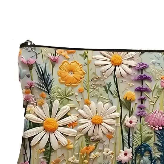 Boho Floral Double-sided Printed Makeup Pouch Travel Organizer Handbag Linen Women Cosmetic Storage Bag For Gift
Boho Floral Double-sided Printed Makeup Pouch Travel Organizer Handbag Linen Women Cosmetic Storage Bag For Gift