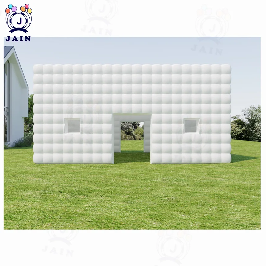 Large Inflatable Nightclub Cube Tent, Portable Air Cube Tent, White Square Gazebo, Event Room Marquee Tent House for Outdoor
Large Inflatable Nightclub Cube Tent, Portable Air Cube Tent, White Square Gazebo, Event Room Marquee Tent House for Outdoor