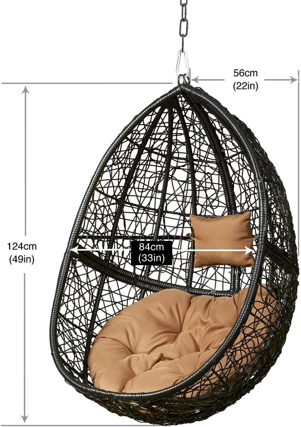 # Hot Sales Hammock Chair With Hanging Kits Cushion Pillow Egg Large Rattan Wicker Swing
# Hot Sales Hammock Chair With Hanging Kits Cushion Pillow Egg Large Rattan Wicker Swing