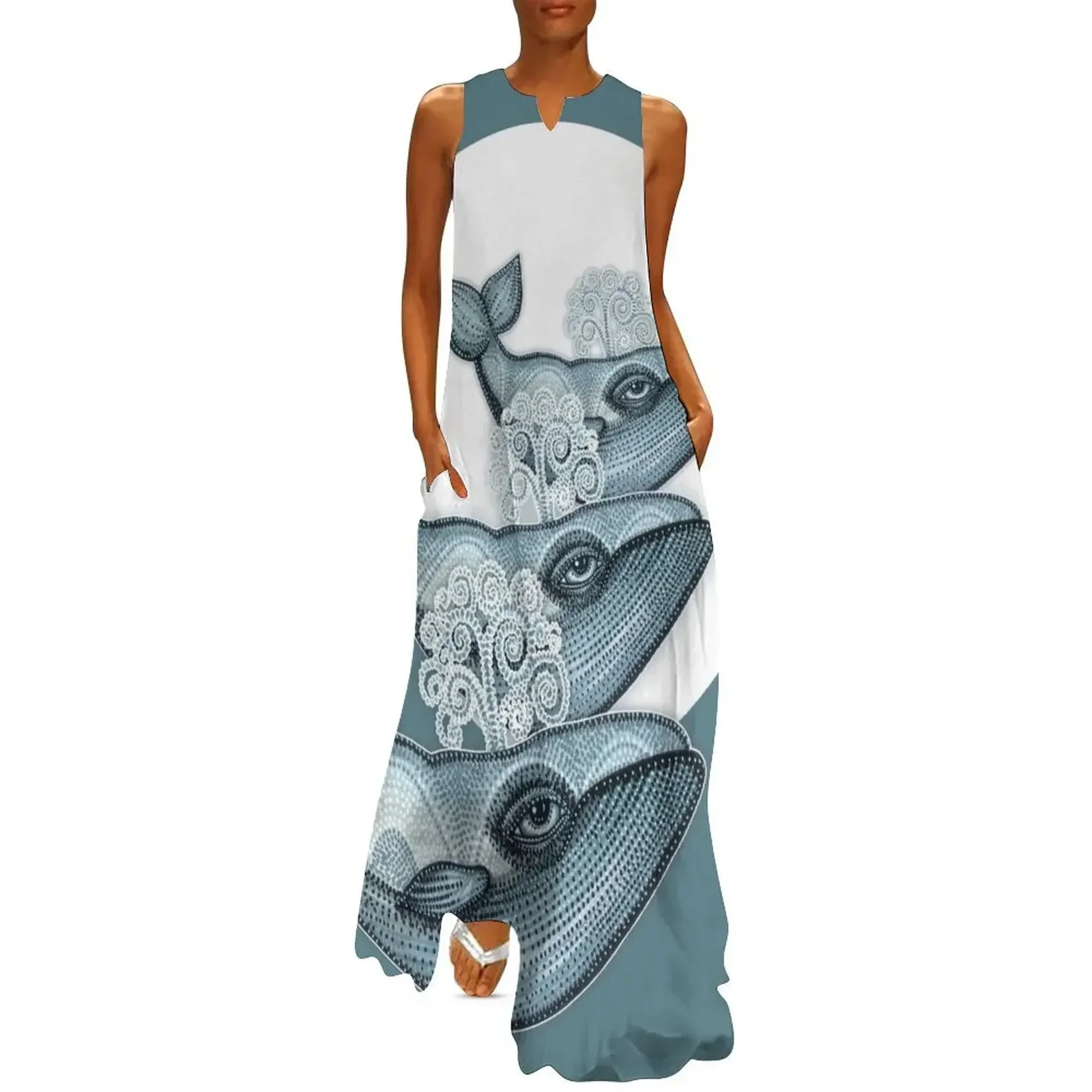 Whale Long Dress fairy dress Summer dresses for women prom clothes Dress
Whale Long Dress fairy dress Summer dresses for women prom clothes Dress