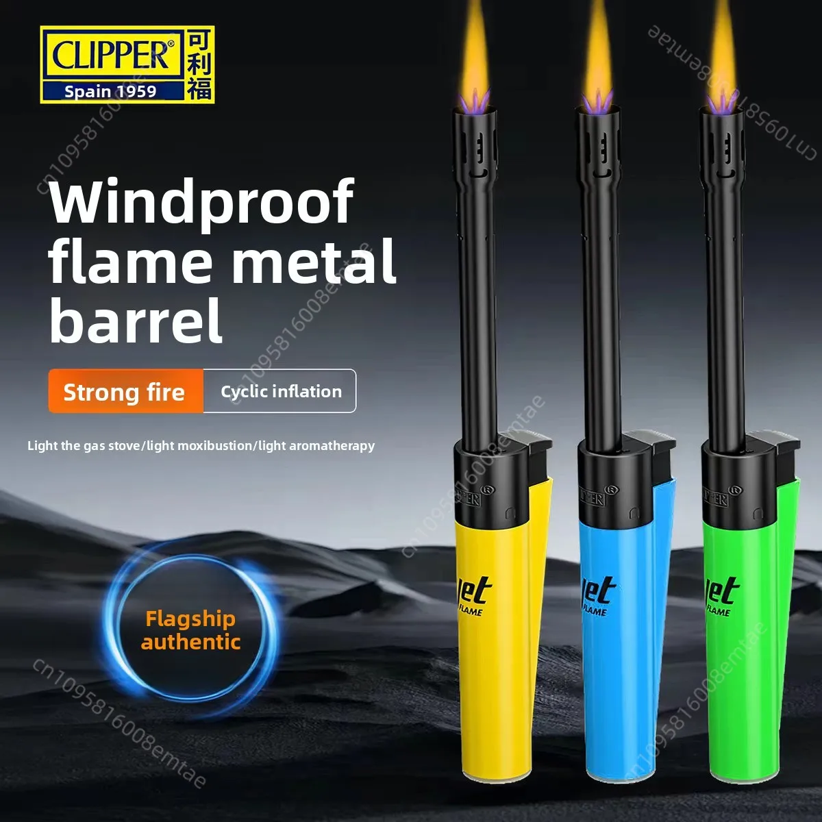 CLIPPER Long Tube Pipe Lighter Igniter, Inflatable Long Handle Durable Direct Charge Windproof Lighter, Cigarette Accessories
CLIPPER Long Tube Pipe Lighter Igniter, Inflatable Long Handle Durable Direct Charge Windproof Lighter, Cigarette Accessories