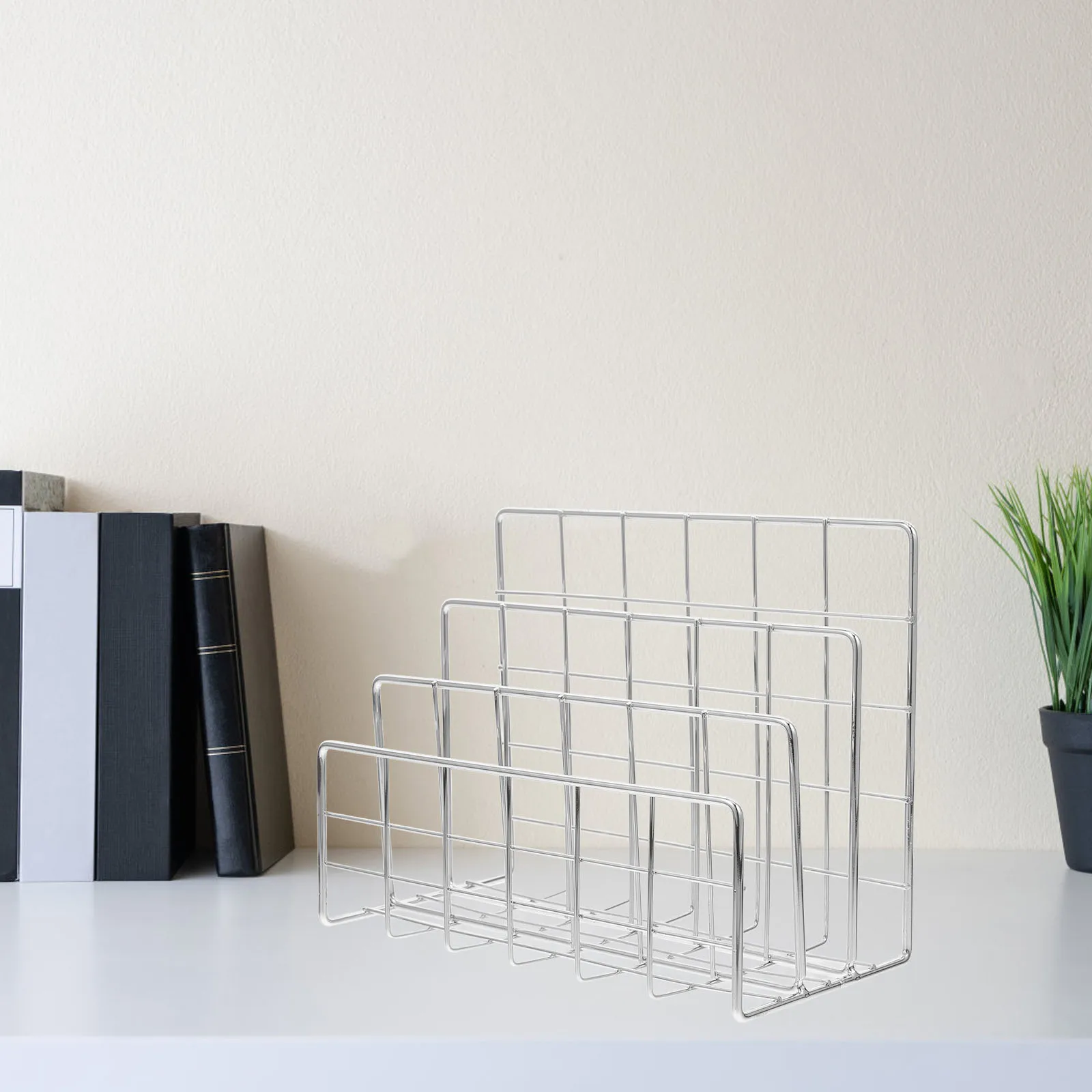 Versatile Desktop Mail Organizer File Holder Minimalist Iron Organizer for Books Files Mail Home Decor Professional Settings 
Versatile Desktop Mail Organizer File Holder Minimalist Iron Organizer for Books Files Mail Home Decor Professional Settings