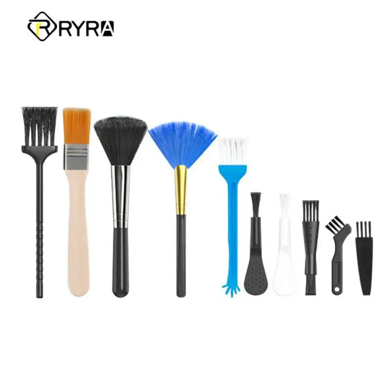RYRA 10 шт., набор для чистки клавиатуры ноутбука, профессиональная компьютерная гарнитура, щетки для пыли, очиститель, портативная антистатическая щетка для клавиатуры
RYRA 10 шт., набор для чистки клавиатуры ноутбука, профессиональная компьютерная гарнитура, щетки для пыли, очиститель, портативная антистатическая щетка для клавиатуры