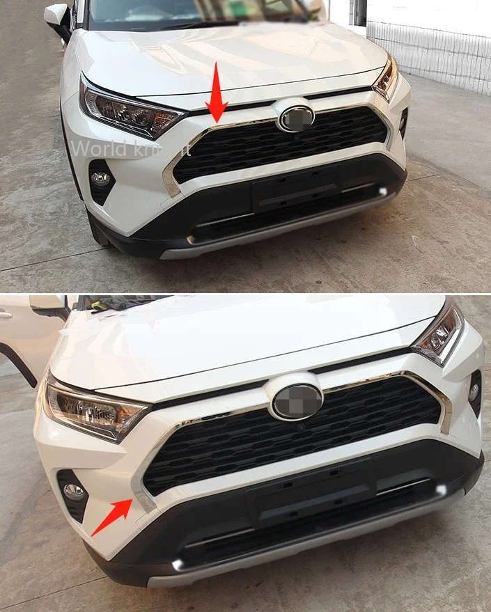 Аксессуары для Toyota Rav4 2019 2020, отделка передней решетки радиатора, Декоративные Хромированные гоночные решетки, наклейки на крышку рамы, внешние автомобильные детали
Аксессуары для Toyota Rav4 2019 2020, отделка передней решетки радиатора, Декоративные Хромированные гоночные решетки, наклейки на крышку рамы, внешние автомобильные детали