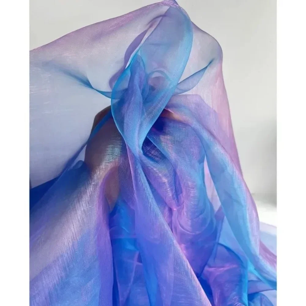 Mesh Fabric Gradient Organza Wide Sheer Dress Designer Wholesale Cloth Diy Polyester Material Apparel Sewing Fabric
Mesh Fabric Gradient Organza Wide Sheer Dress Designer Wholesale Cloth Diy Polyester Material Apparel Sewing Fabric