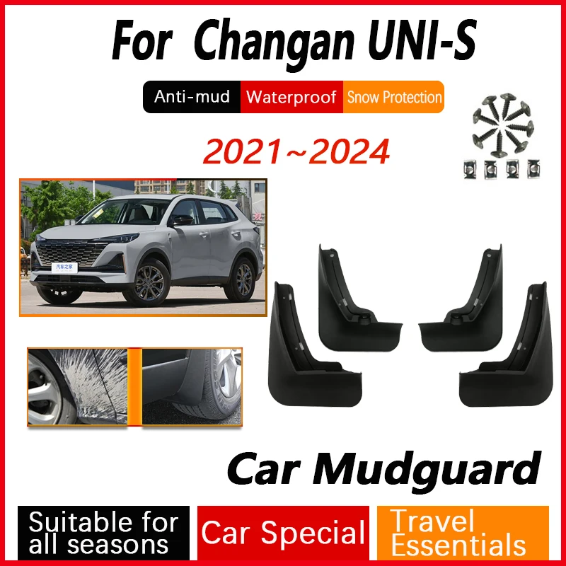 Автомобильные брызговики для Changan UNI S UNIS Nevo Q05 CS55 Plus II 2021-2027, антифриз, брызговики, брызговики, автомобильные аксессуары 
Автомобильные брызговики для Changan UNI S UNIS Nevo Q05 CS55 Plus II 2021-2027, антифриз, брызговики, брызговики, автомобильные аксессуары