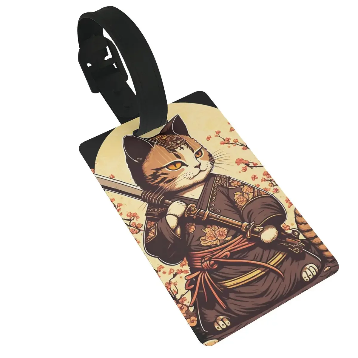 Cats Anime Samurai Sword Luggage Tags Suitcase Accessories Travel PVC Baggage Boarding Tag Portable Label Holder ID Name Address 
Cats Anime Samurai Sword Luggage Tags Suitcase Accessories Travel PVC Baggage Boarding Tag Portable Label Holder ID Name Address