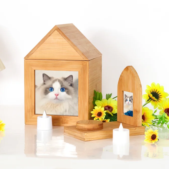 Wooden Handmade Pet Ash Urn Can Be Customized With Pet Funeral Commemorative Supplies
Wooden Handmade Pet Ash Urn Can Be Customized With Pet Funeral Commemorative Supplies