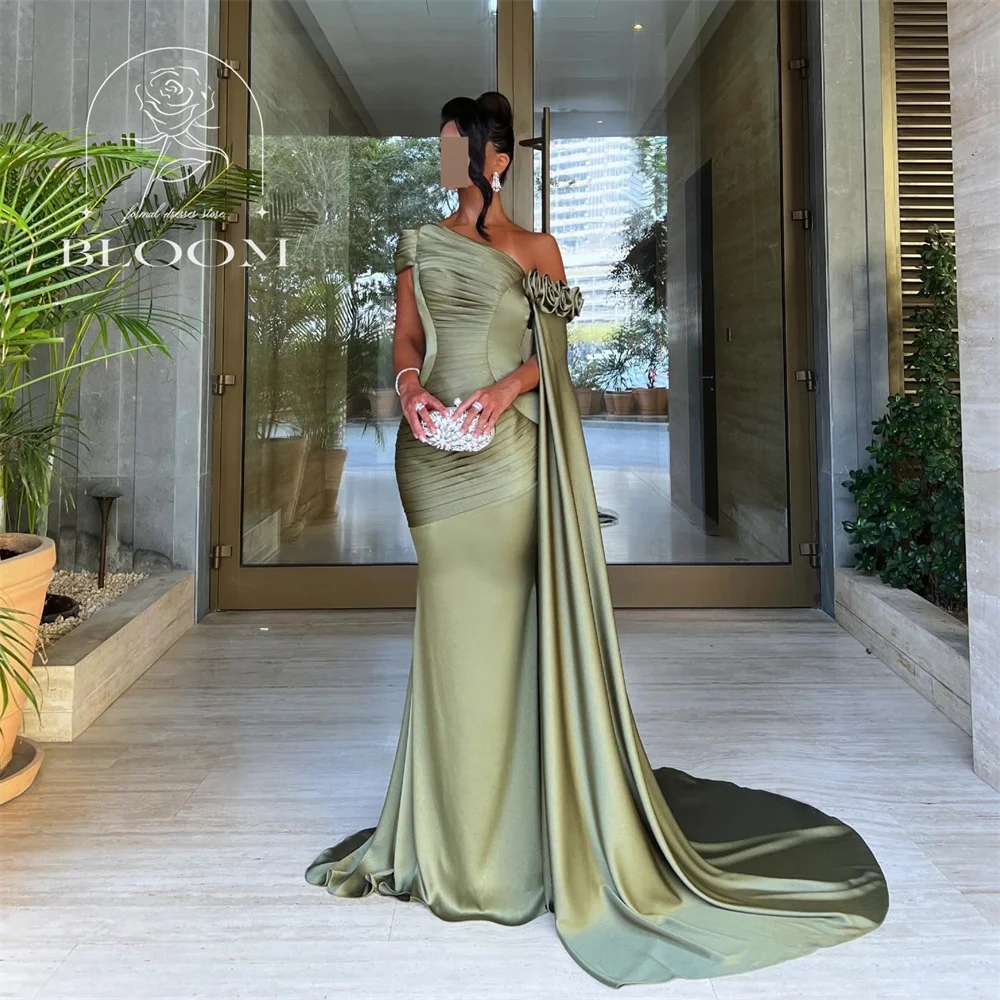 Bloom Customized Mermaid Court Train Off The Shoudler Flower Design Ruffles Floor Length High Quality 2025 Elegant Sleeveless
Bloom Customized Mermaid Court Train Off The Shoudler Flower Design Ruffles Floor Length High Quality 2025 Elegant Sleeveless