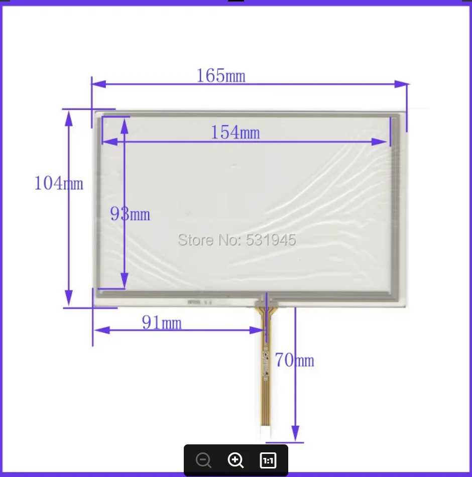 ZhiYuSun KDT-2627 совместим новый 7-дюймовый сенсорный экран для 7 GPS-стекло 165*104 для Tble-совместимого KDT2627
ZhiYuSun KDT-2627 совместим новый 7-дюймовый сенсорный экран для 7 GPS-стекло 165*104 для Tble-совместимого KDT2627
