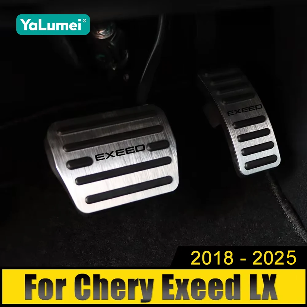 For Chery Exeed LX ET-i 2018-2020 2021 2022 2023 2024 2025 Aluminum Car Fuel Accelerator Brake Pedals Cover Non-Slip Case Pads
For Chery Exeed LX ET-i 2018-2020 2021 2022 2023 2024 2025 Aluminum Car Fuel Accelerator Brake Pedals Cover Non-Slip Case Pads