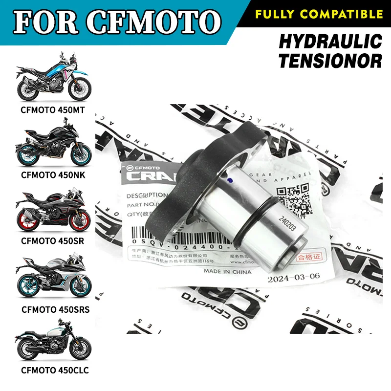 For CFMOTO Hydraulic Tensioner 450MT NK CLC SR Motorcycle Accessories CF Moto 450 Parts Tensioner Original Spare Access
For CFMOTO Hydraulic Tensioner 450MT NK CLC SR Motorcycle Accessories CF Moto 450 Parts Tensioner Original Spare Access