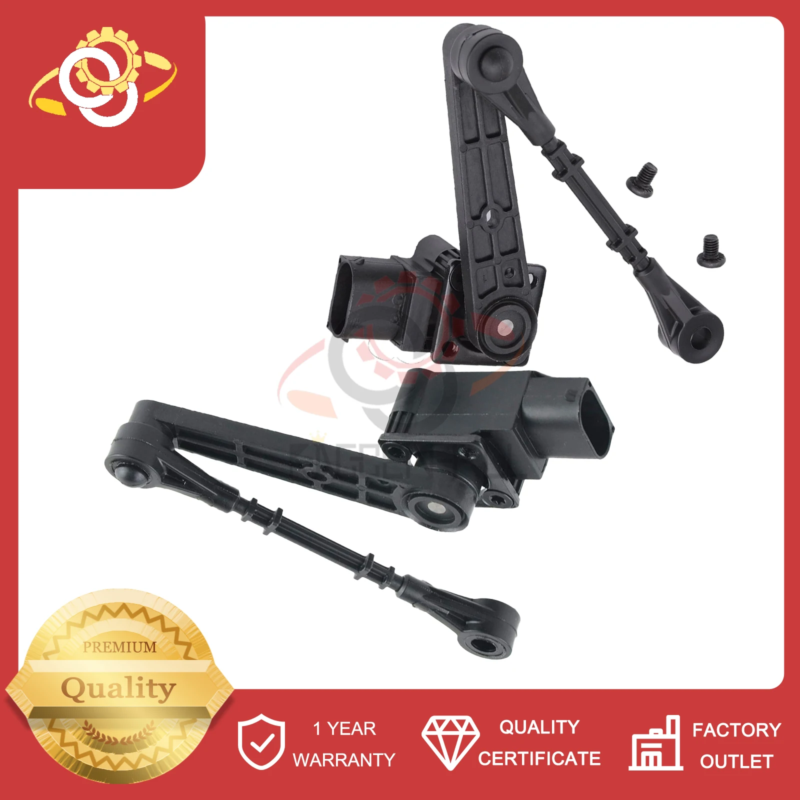 Brand New Rear Air Suspension Height Sensor Set LR020159 LR020161 Compatible With Land Rover LR3 LR4 Range Rover Sport 4.4L 5.0L
Brand New Rear Air Suspension Height Sensor Set LR020159 LR020161 Compatible With Land Rover LR3 LR4 Range Rover Sport 4.4L 5.0L