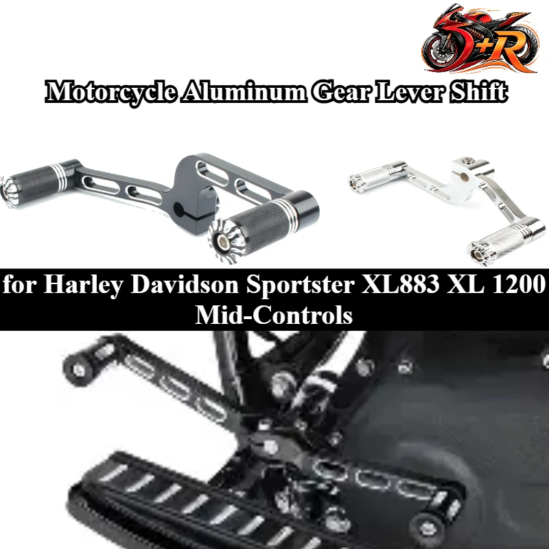 for Harley Davidson Sportster XL883 XL 1200 Mid-Controls Motorcycle Aluminum Gear Shifter Lever Shift Peg Toe Heel Kit FootPegs
for Harley Davidson Sportster XL883 XL 1200 Mid-Controls Motorcycle Aluminum Gear Shifter Lever Shift Peg Toe Heel Kit FootPegs