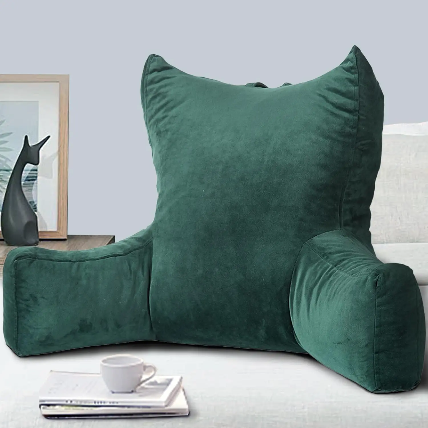 Подушка для чтения из пены с эффектом памяти с подлокотниками и карманами, эргономичная поддержка спины для кровати, дивана, просмотра телевизора и отдыха
Подушка для чтения из пены с эффектом памяти с подлокотниками и карманами, эргономичная поддержка спины для кровати, дивана, просмотра телевизора и отдыха