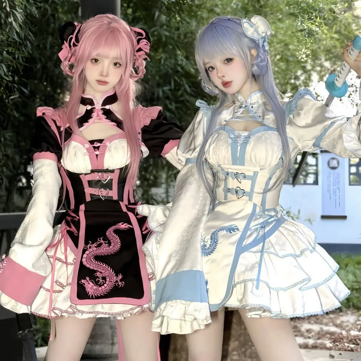 Japan Sweet OP Improved Sweet Spicy Spicy Girl Lolita Dress Cos Loli Tea Party Embroidery Dress 2024 New
Japan Sweet OP Improved Sweet Spicy Spicy Girl Lolita Dress Cos Loli Tea Party Embroidery Dress 2024 New