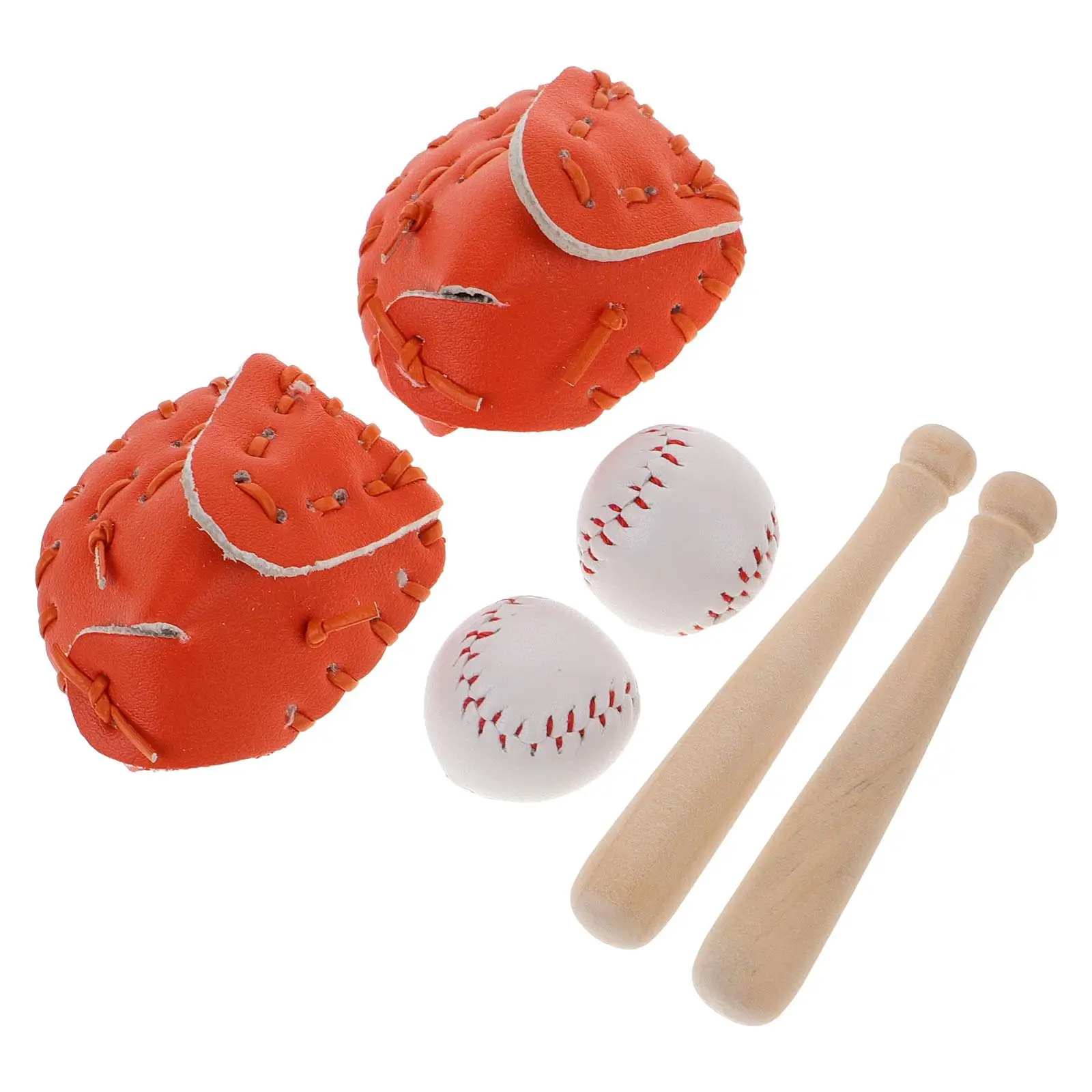 2 Sets Miniature Sports Balls Toys Baseball Suit House Kit Decorations Mini Baseball Glove Bat Craft Supplies Realistic
2 Sets Miniature Sports Balls Toys Baseball Suit House Kit Decorations Mini Baseball Glove Bat Craft Supplies Realistic