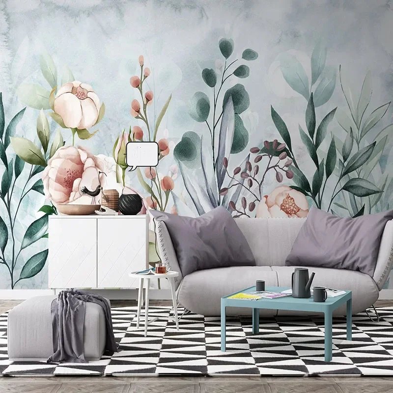 3D Custom Mural Pastoral Flower Watercolor Plant Modern Wallpaper Living Room TV Background Wall Mural Papel De Parede Backdrop
3D Custom Mural Pastoral Flower Watercolor Plant Modern Wallpaper Living Room TV Background Wall Mural Papel De Parede Backdrop