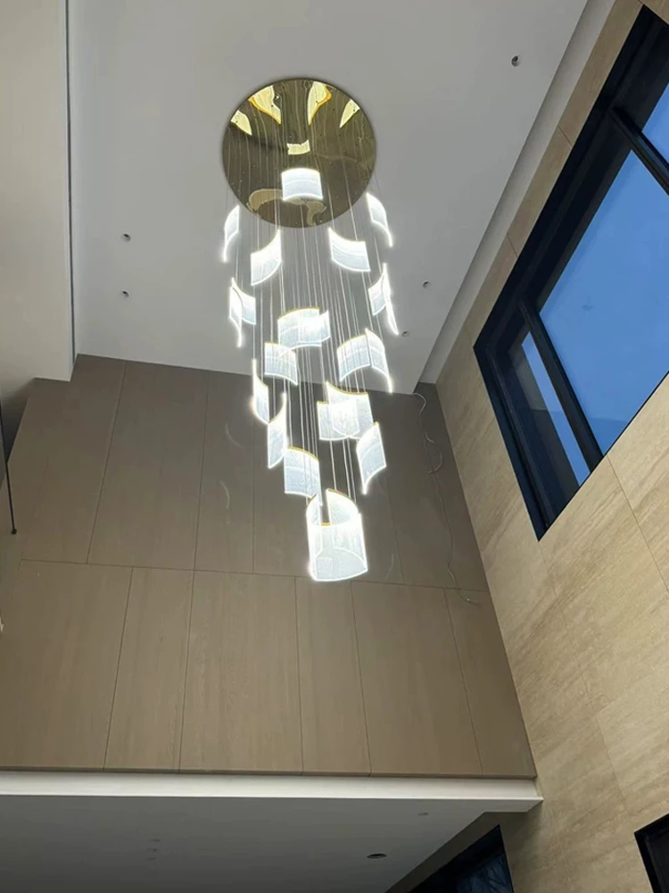 Nordic Style Restaurant Chandelier Hanging Sstaircase Pendant Light Designer Living Room Ceiling Light Bedroom Decorative Light
Nordic Style Restaurant Chandelier Hanging Sstaircase Pendant Light Designer Living Room Ceiling Light Bedroom Decorative Light