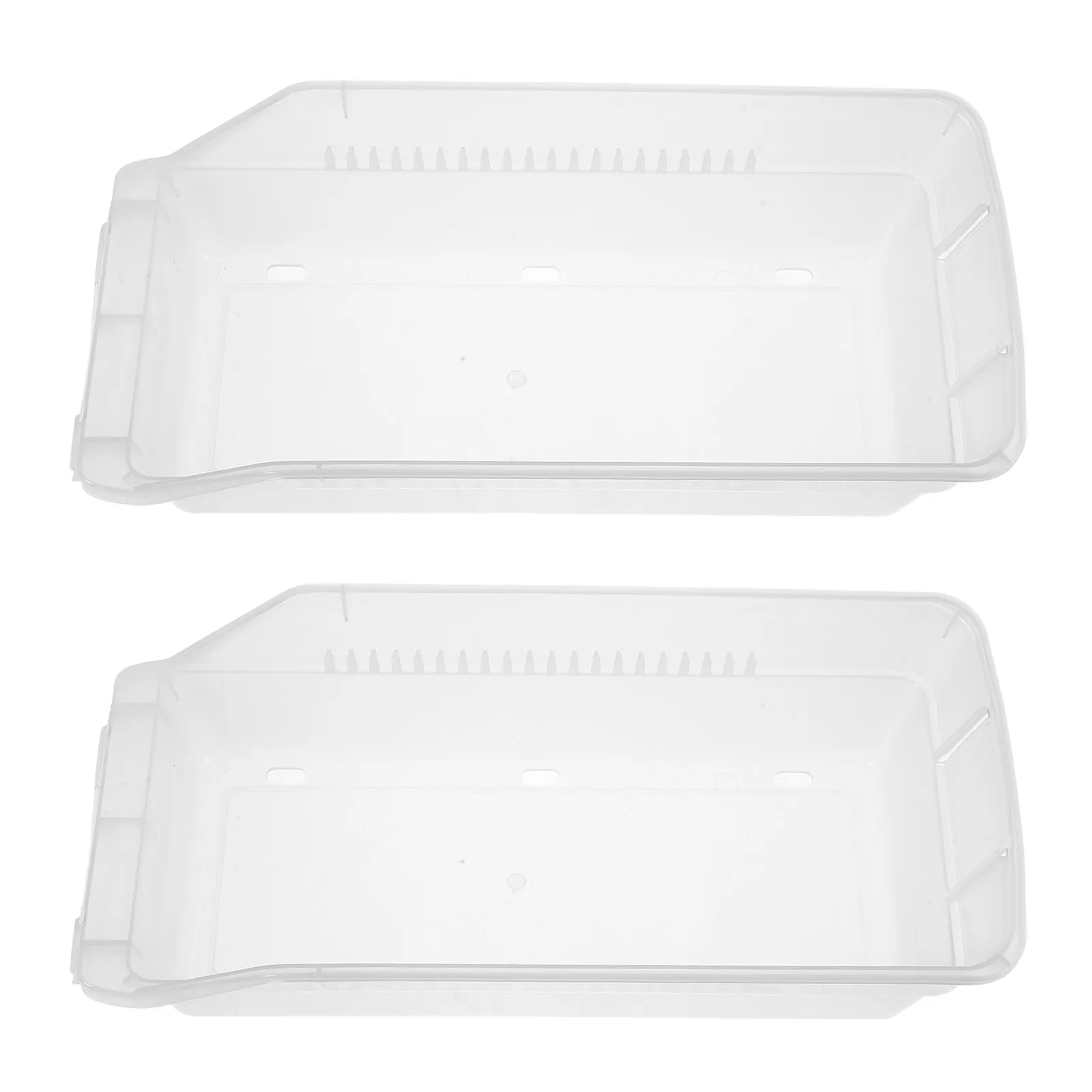 2Pcs Transparent Pill Organizer Box Stackable Open Front Medication Storage Bins for Home Pharmacy Hospital Clinic Efficient
2Pcs Transparent Pill Organizer Box Stackable Open Front Medication Storage Bins for Home Pharmacy Hospital Clinic Efficient