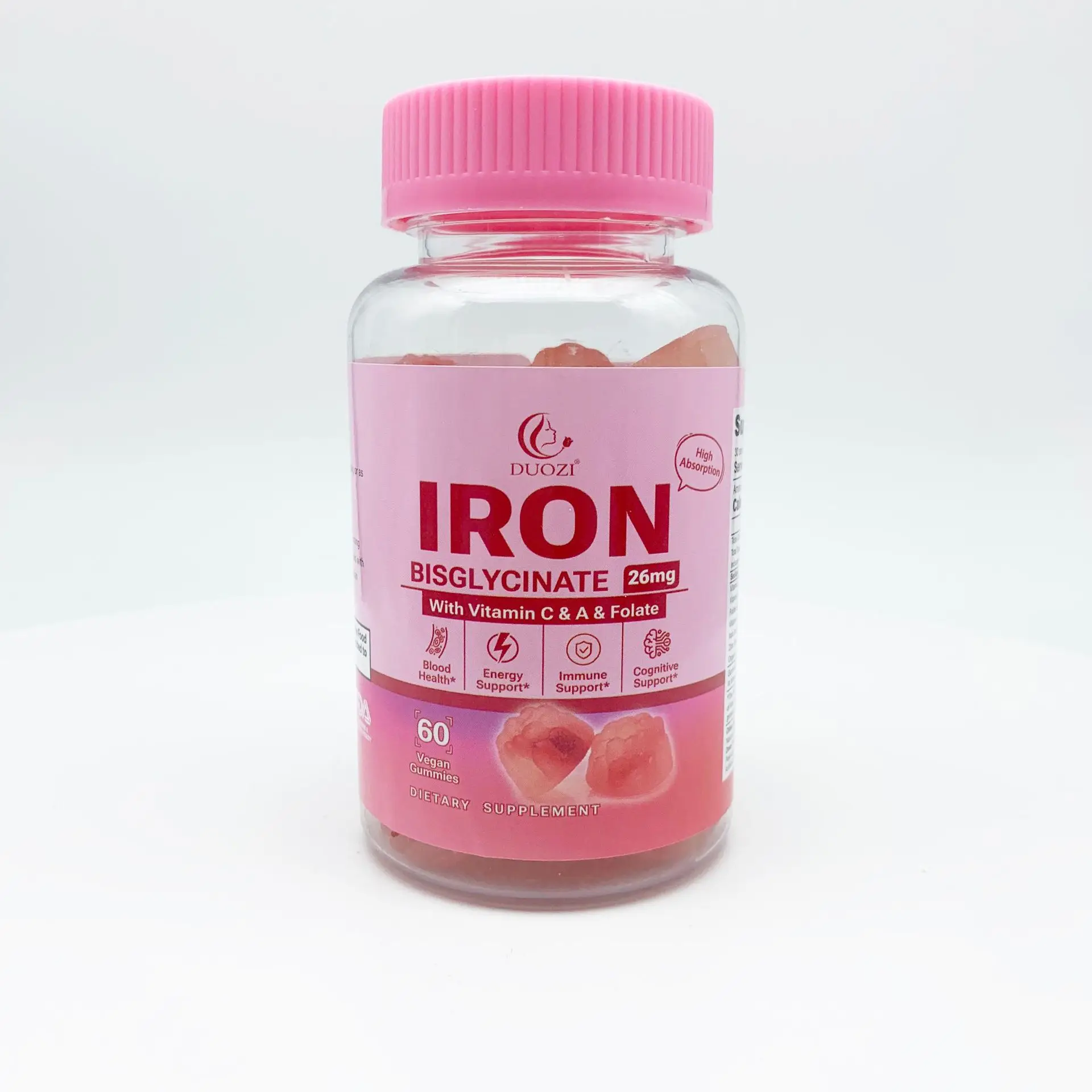 Calcium iron and zinc nutrient filled soft candy supplements various minerals for bone health and supports energy metabolism
Calcium iron and zinc nutrient filled soft candy supplements various minerals for bone health and supports energy metabolism
