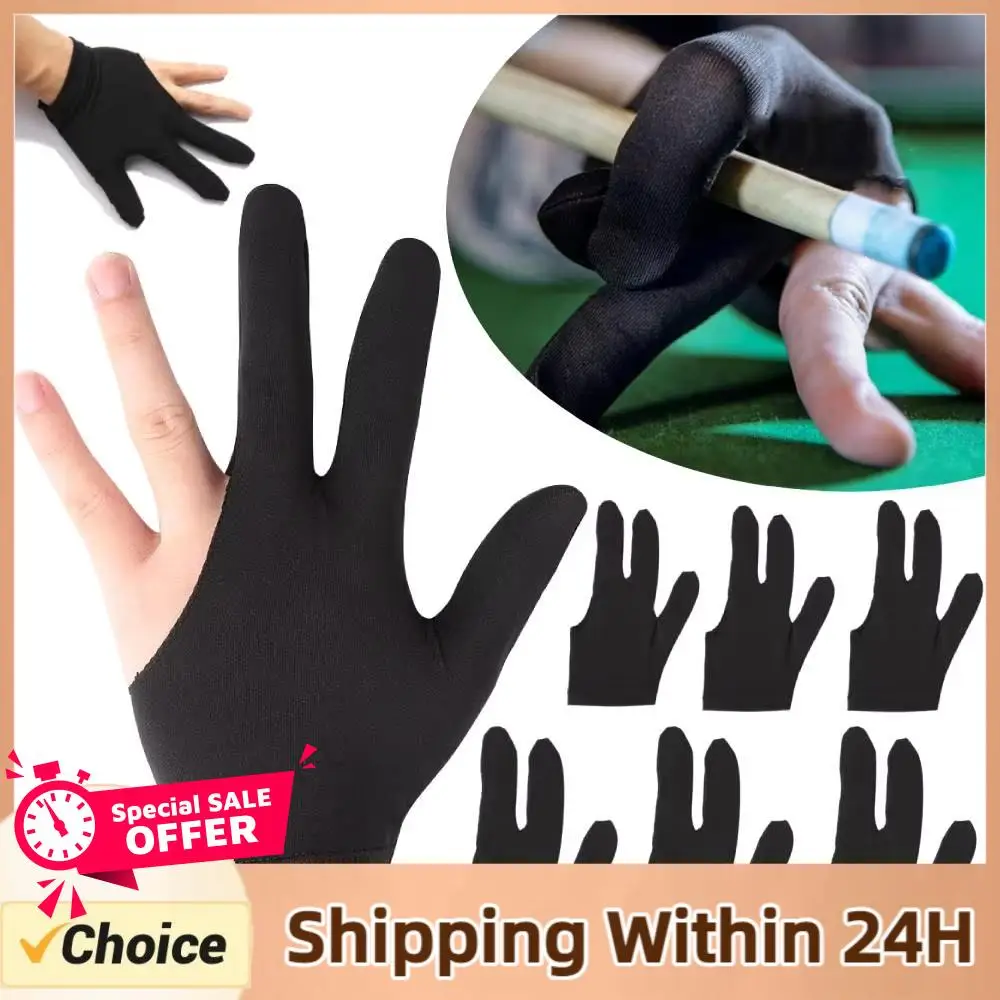 1-10PCS 3-Finger Open Snooker Billiard Gloves Left/Right Hand Universal Glove Hand Protector for Snooker Training
1-10PCS 3-Finger Open Snooker Billiard Gloves Left/Right Hand Universal Glove Hand Protector for Snooker Training