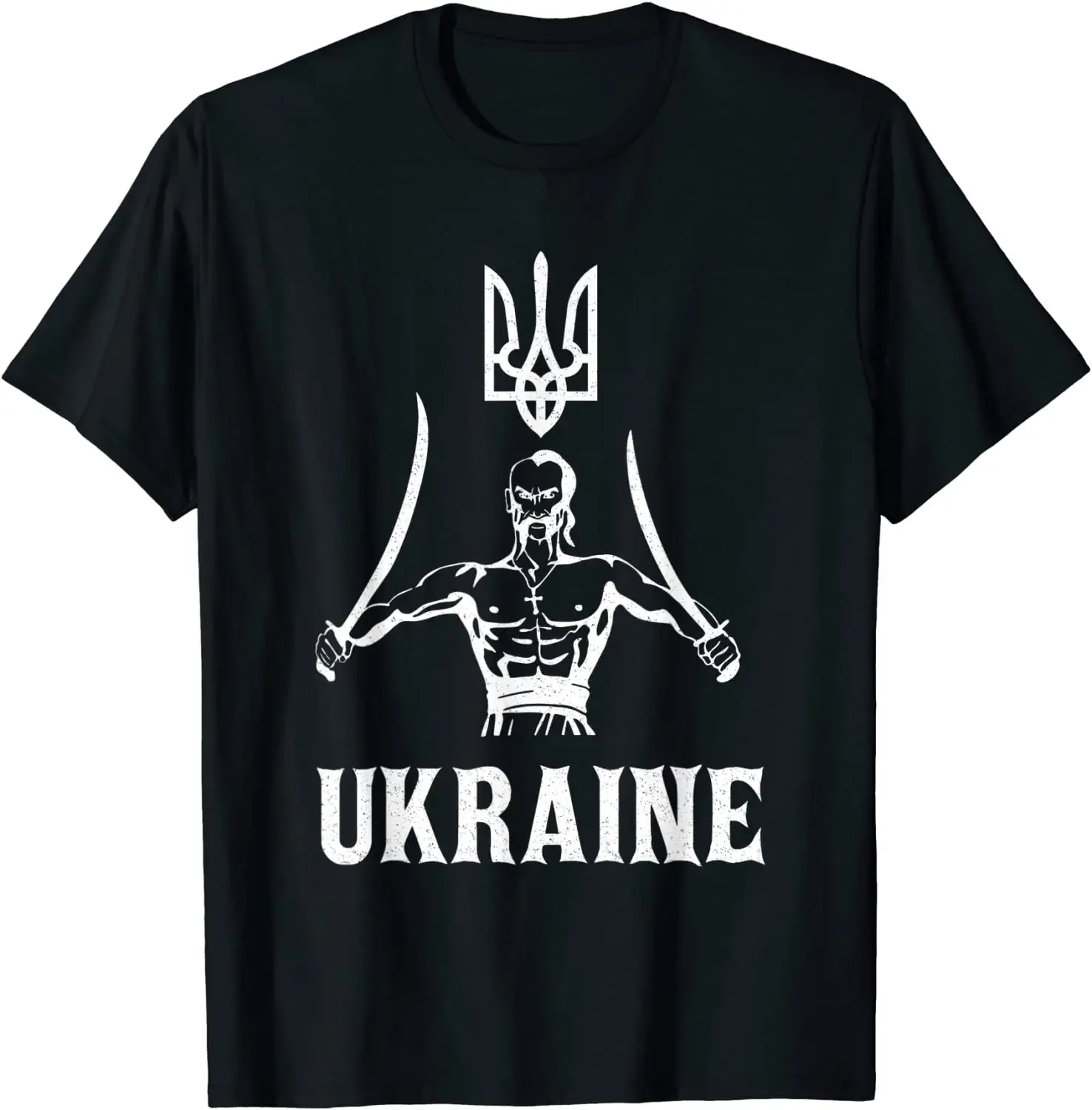 Ukraine Ukrainian Cossack Trysub Flag Men T-Shirt Short Sleeve Casual 100% Cotton O-Neck Summer Tees
Ukraine Ukrainian Cossack Trysub Flag Men T-Shirt Short Sleeve Casual 100% Cotton O-Neck Summer Tees