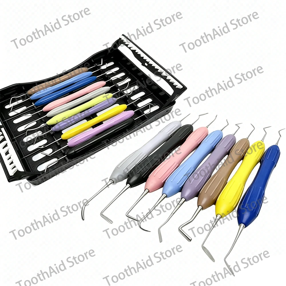 10 Piece Dental Composite Mixing and Sculpting Spatula Set for Aesthetic Restorations with Silicone and Composite
10 Piece Dental Composite Mixing and Sculpting Spatula Set for Aesthetic Restorations with Silicone and Composite