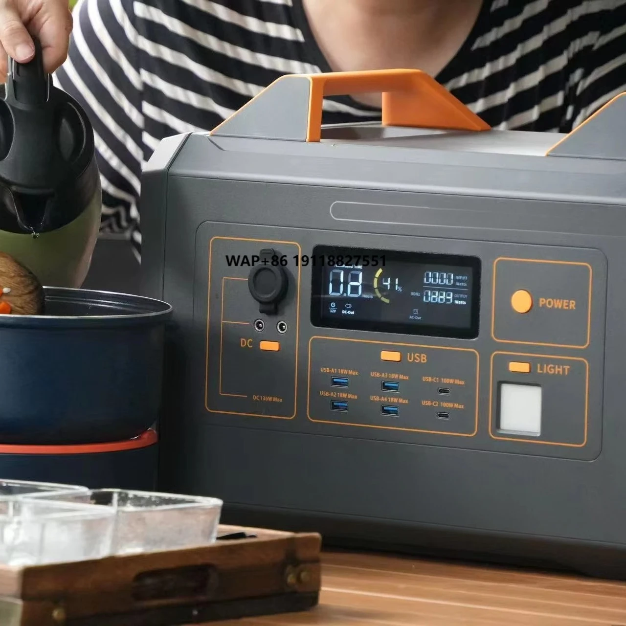 Portable 3000W Solar Generator Power Station Emergency AC 220V/240V, Lifepo4 Battery with Home Car Power Supply
Portable 3000W Solar Generator Power Station Emergency AC 220V/240V, Lifepo4 Battery with Home Car Power Supply