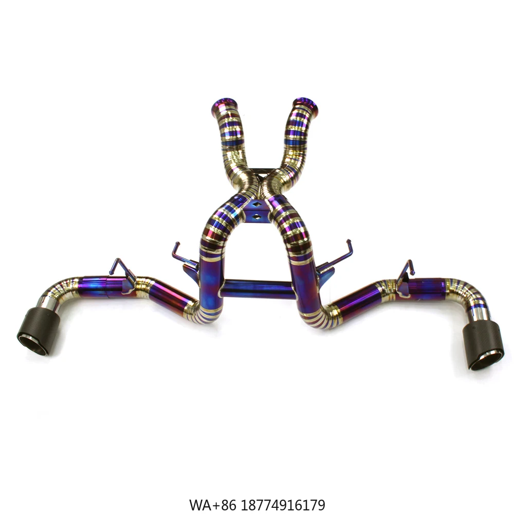 Модифицированная выхлопная система Catback из титанового сплава для трубы глушителя 570S Burnt Blue
Модифицированная выхлопная система Catback из титанового сплава для трубы глушителя 570S Burnt Blue