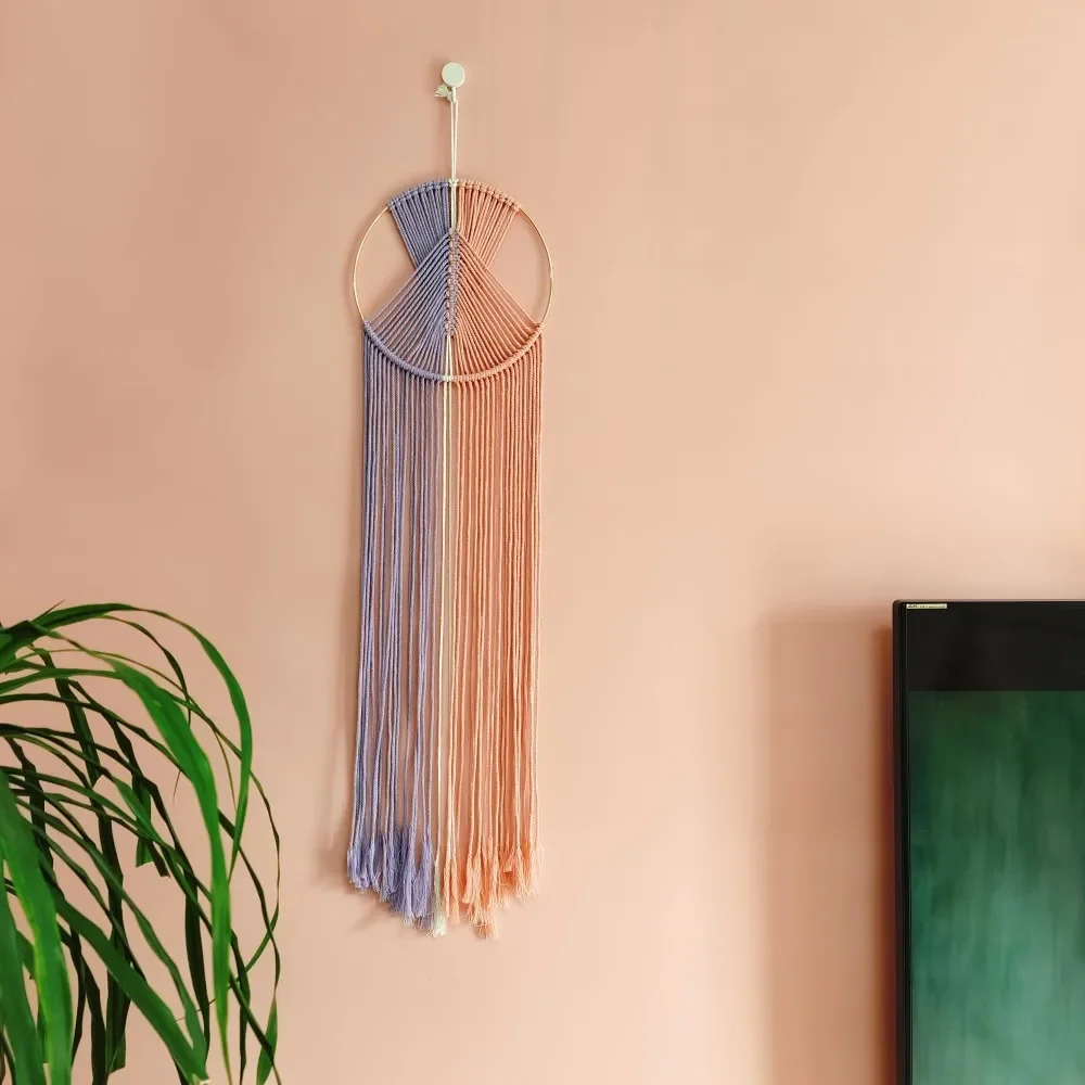 Macrame Dream Catcher Handmade Macrame Craft Arts DIY Wall Hanging Decorations Cute Birthday Party Gifts For Kids Girls Daughter
Macrame Dream Catcher Handmade Macrame Craft Arts DIY Wall Hanging Decorations Cute Birthday Party Gifts For Kids Girls Daughter