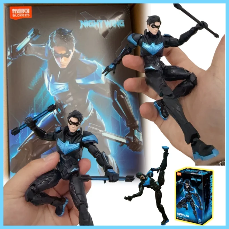 Новые конструкторы Blokees DC Heroes Beyond Version: Бэтмен из будущего, Найтвинг. Сборные фигурки, модель для коллекции, игрушка, подарок.
Новые конструкторы Blokees DC Heroes Beyond Version: Бэтмен из будущего, Найтвинг. Сборные фигурки, модель для коллекции, игрушка, подарок.