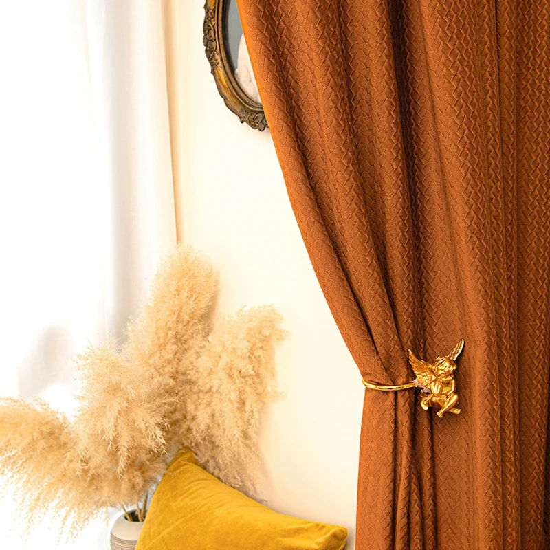 Ретро скандинавские Cortinas для гостиной, столовой, спальни, французские легкие роскошные карамельные Cortinas, бархатные утолщенные затеняющие шторы
Ретро скандинавские Cortinas для гостиной, столовой, спальни, французские легкие роскошные карамельные Cortinas, бархатные утолщенные затеняющие шторы