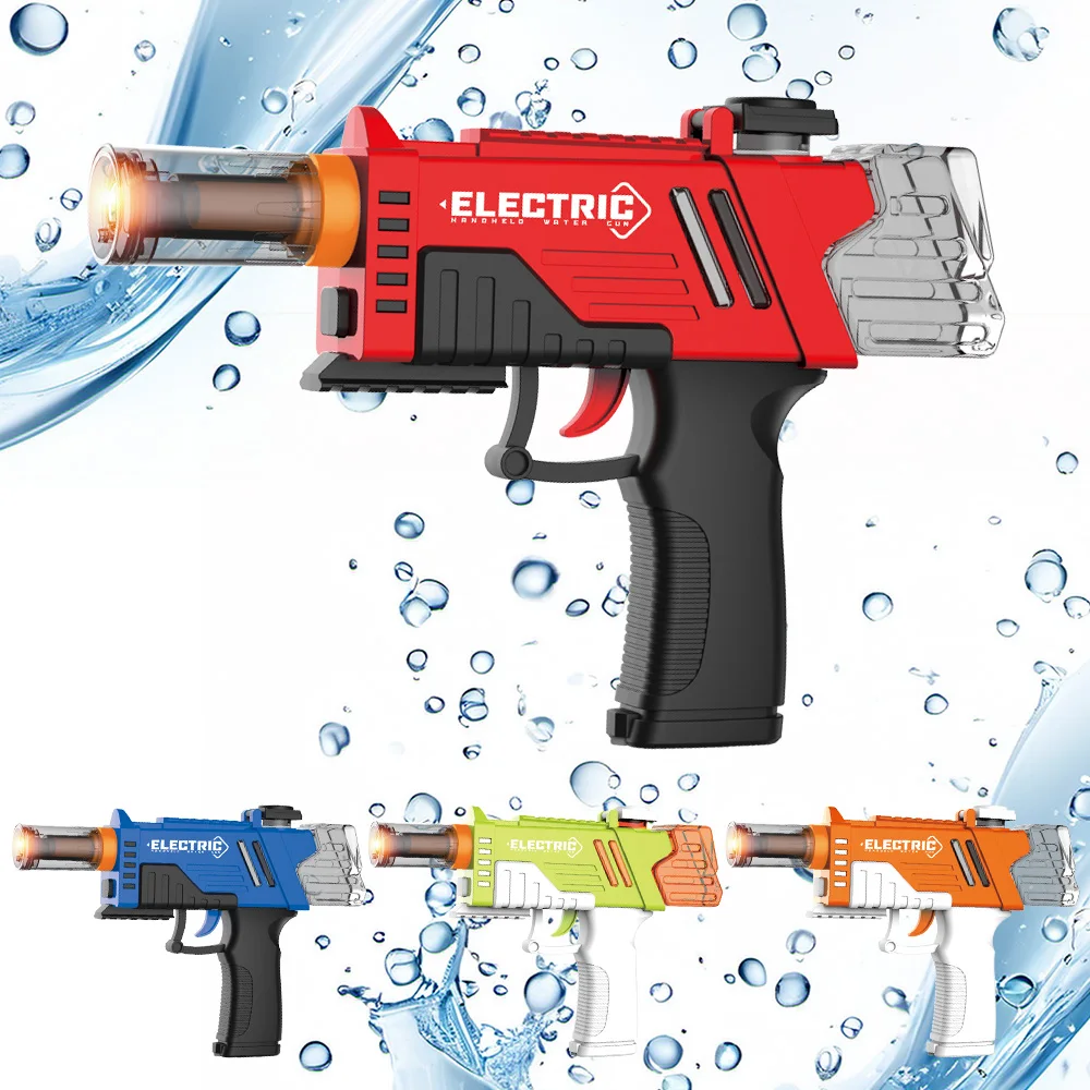 Автоматический электрический водяной пистолет 2025 года, новое обновление, электрические водяные пистолеты для взрослых и детей, водяной пистолет, водная игрушка для открытого бассейна
Автоматический электрический водяной пистолет 2025 года, новое обновление, электрические водяные пистолеты для взрослых и детей, водяной пистолет, водная игрушка для открытого бассейна