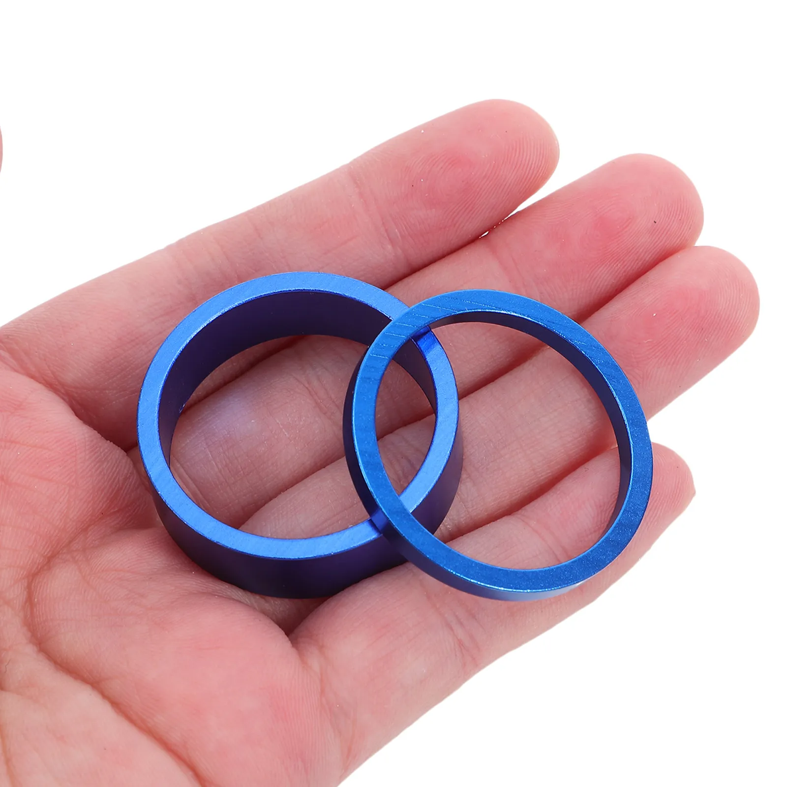 15Pcs Road Bike Front Fork Spacers Aluminum Alloy Blue Finish Stem Spacer Rings 3Mm 5Mm 10Mm Compatible with Mountain Bicycle
15Pcs Road Bike Front Fork Spacers Aluminum Alloy Blue Finish Stem Spacer Rings 3Mm 5Mm 10Mm Compatible with Mountain Bicycle