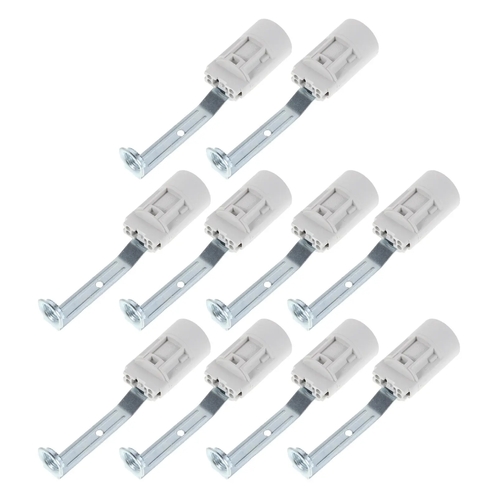 10Pcs E14 Lamp Holder Light Socket Small Screw Base Secure Bulb Holder for Chandelier Pendant Wall Lamps Ceiling Light Fixtures
10Pcs E14 Lamp Holder Light Socket Small Screw Base Secure Bulb Holder for Chandelier Pendant Wall Lamps Ceiling Light Fixtures