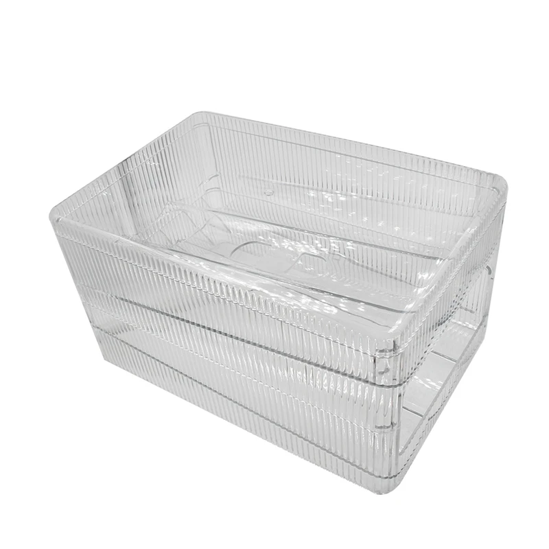 Rolling Egg Holder Double Track 24 Egg Organizer Plastic Egg Organizer With Lid For Refrigerator Storage Box B
Rolling Egg Holder Double Track 24 Egg Organizer Plastic Egg Organizer With Lid For Refrigerator Storage Box B