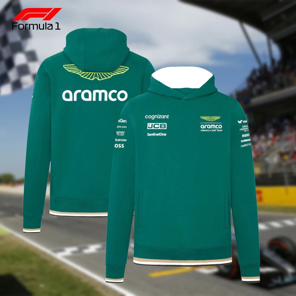 F1 Aston MartinRacing Hoodie for Men Autumn Winter Pullover Sweatshirt Comfortable Breathable Outfit for Car Enthusiasts
F1 Aston MartinRacing Hoodie for Men Autumn Winter Pullover Sweatshirt Comfortable Breathable Outfit for Car Enthusiasts