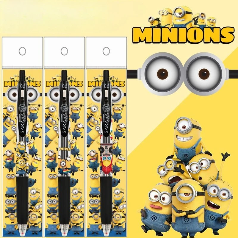 Minions movie animation cartoon cute gel pen kawaii student study stationery black writing retractable pen merchandise wholesale
Minions movie animation cartoon cute gel pen kawaii student study stationery black writing retractable pen merchandise wholesale