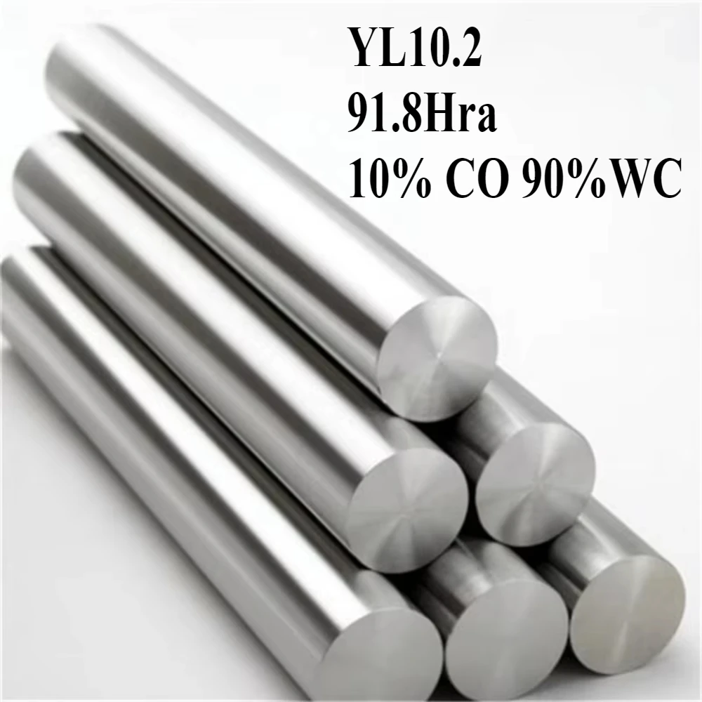 YL10.2 Co 10% Fine Grain Size 91.8hra Ground Chamfer Metric h6 Solid Carbide End Mill Rods
YL10.2 Co 10% Fine Grain Size 91.8hra Ground Chamfer Metric h6 Solid Carbide End Mill Rods