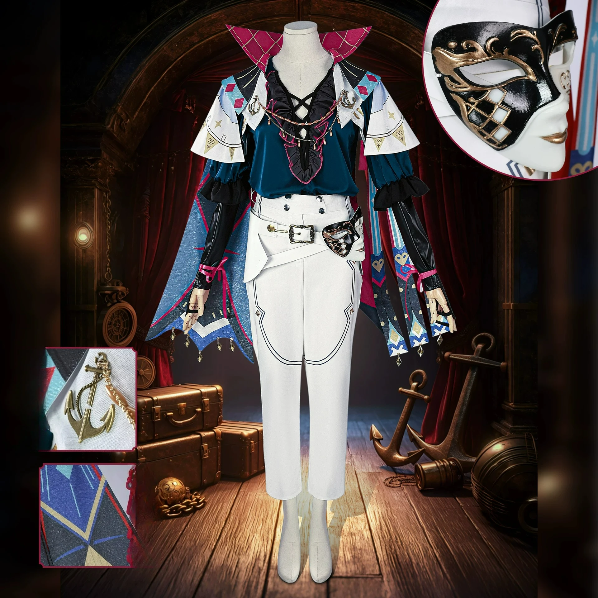 Wuthering Waves Brandt cosplay anime role-playing clothes Halloween Uniform Carnival Party Play Role Clothes
Wuthering Waves Brandt cosplay anime role-playing clothes Halloween Uniform Carnival Party Play Role Clothes