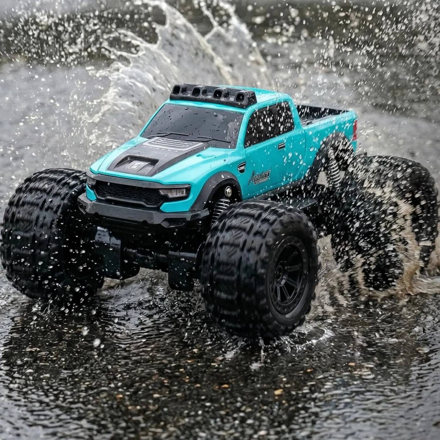 1:12 RC Monster Truck, Fully Waterproof All Terrain, 4WD 2.4Ghz 60+ Min Dual Battery Blue
1:12 RC Monster Truck, Fully Waterproof All Terrain, 4WD 2.4Ghz 60+ Min Dual Battery Blue