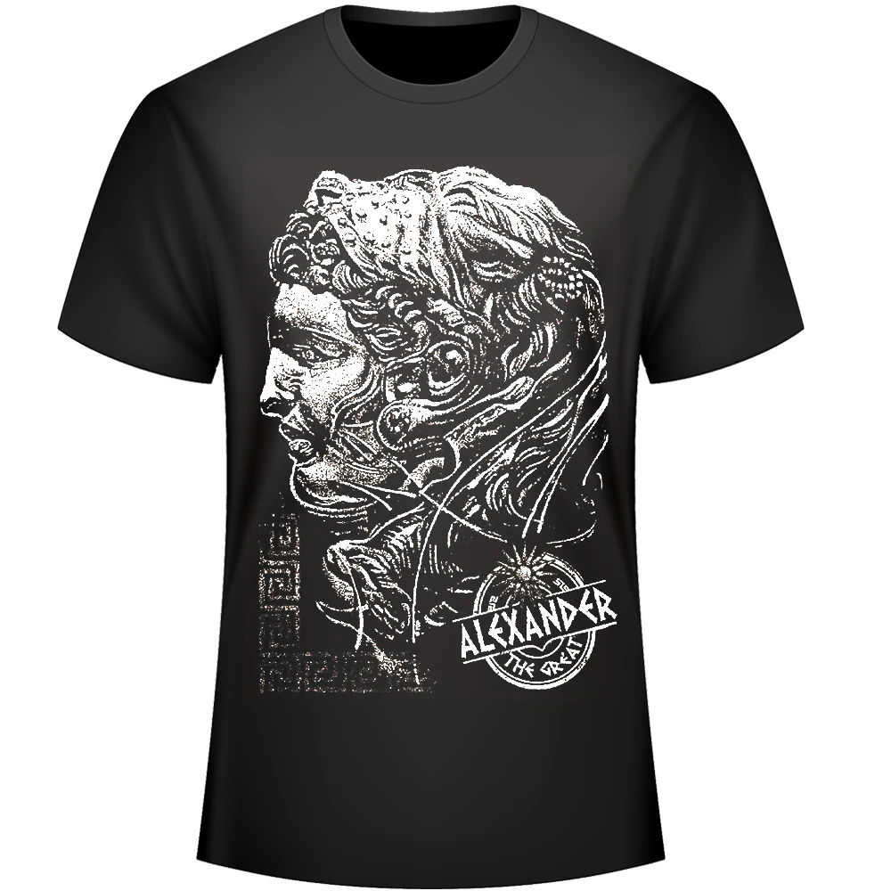 King of Macedonian Alexander The Great T Shirt. Short Sleeve 100% Cotton Casual T-shirts Loose Top Size S-3XL
King of Macedonian Alexander The Great T Shirt. Short Sleeve 100% Cotton Casual T-shirts Loose Top Size S-3XL