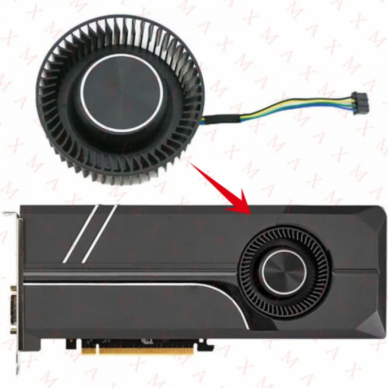 LL Fan FD6525H12D 66mm For ASUS GTX1070/1070ti/1080/1080ti Turbo Public Version
LL Fan FD6525H12D 66mm For ASUS GTX1070/1070ti/1080/1080ti Turbo Public Version