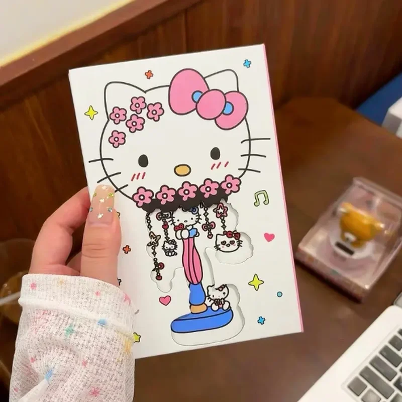 In Stock Hello Kitty stationery Hollow out tassel three fold notebook with full-color inner pages 96 page /book student handbook
In Stock Hello Kitty stationery Hollow out tassel three fold notebook with full-color inner pages 96 page /book student handbook