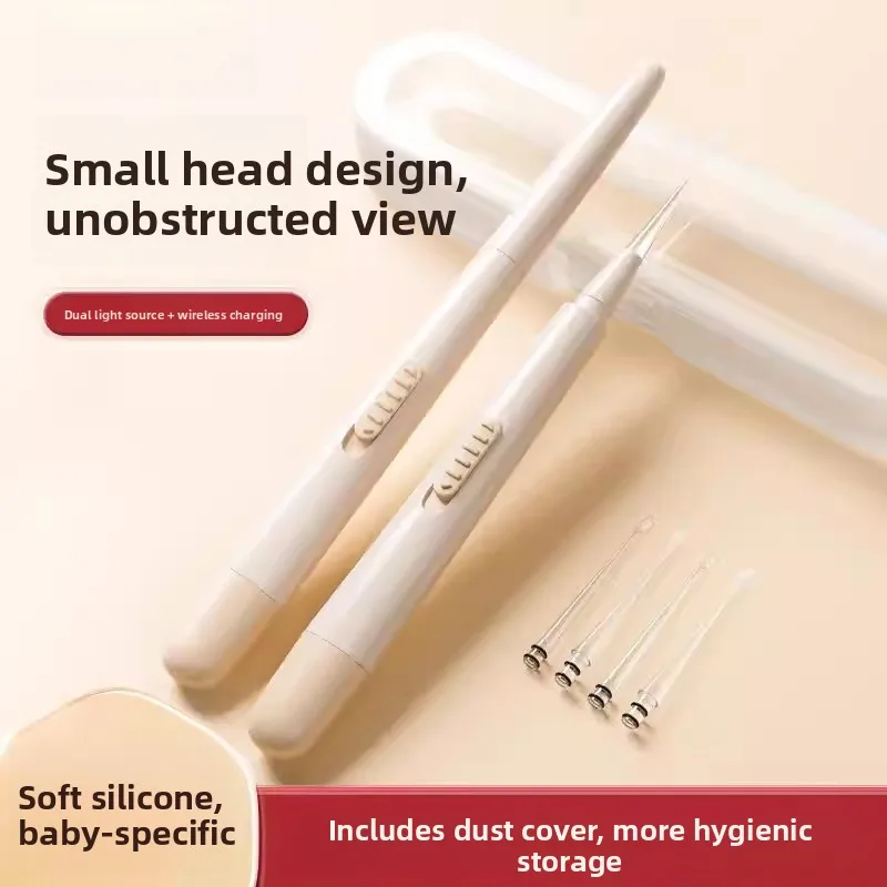 Children's Ear Cleaning Tool Safe Glowing Light Ear Spoon Baby Special Nose Mucus Clip Visible Ear Digging Lighting
Children's Ear Cleaning Tool Safe Glowing Light Ear Spoon Baby Special Nose Mucus Clip Visible Ear Digging Lighting