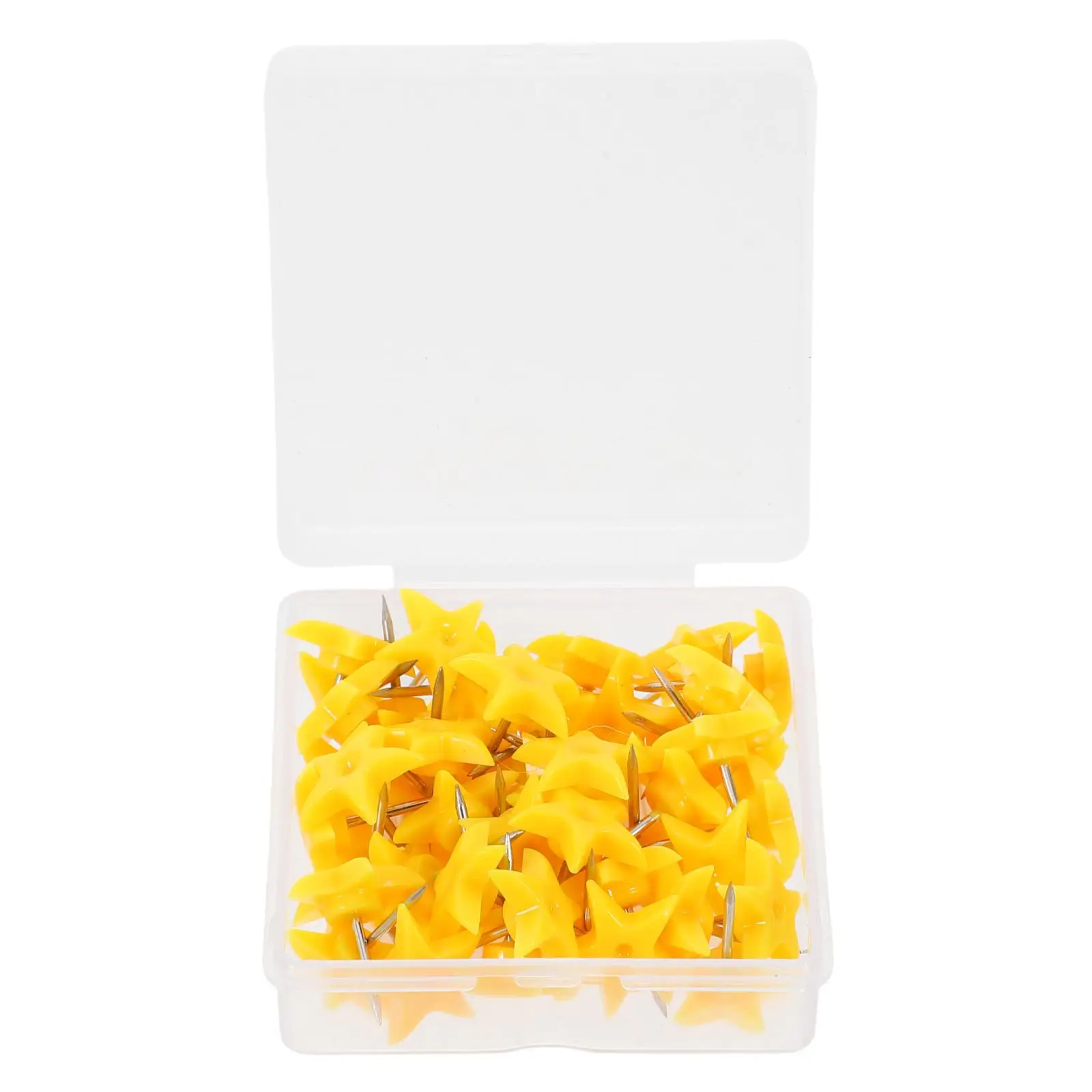 50 Pcs Star Head Thumbtacks Plastic Metal Pins for Cork Boards Office Walls Fixing Items Noticeable Engagement
50 Pcs Star Head Thumbtacks Plastic Metal Pins for Cork Boards Office Walls Fixing Items Noticeable Engagement