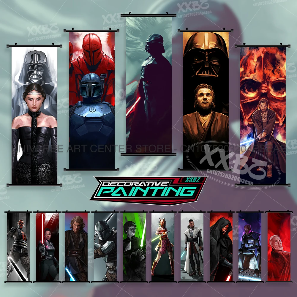 Star Wars:The Last Jedi Wall Artwork Canvas Scrolls Pictures Classic Movie Home Decoration Hanging Painting Disney Print Poster
Star Wars:The Last Jedi Wall Artwork Canvas Scrolls Pictures Classic Movie Home Decoration Hanging Painting Disney Print Poster